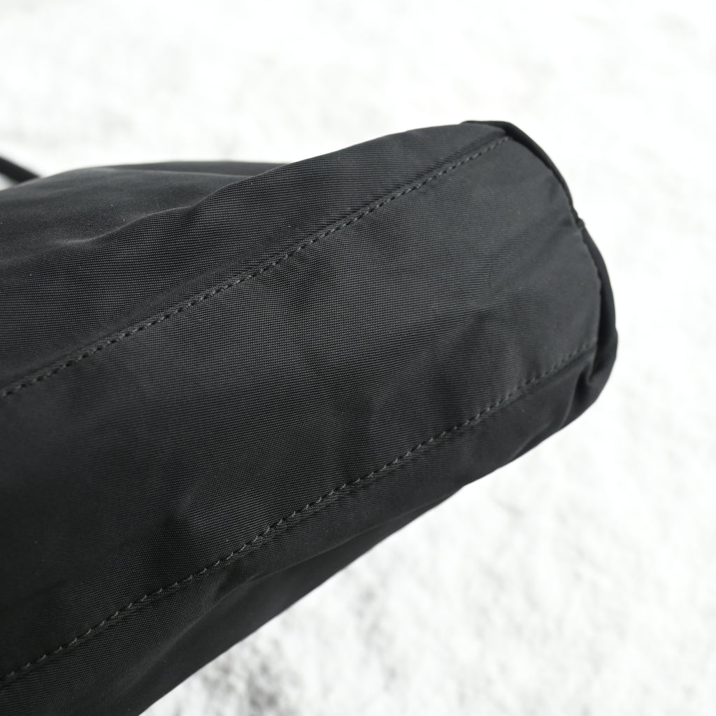 Prada Small Nylon Tote Black - Leluxe Vintage Sdn. Bhd.