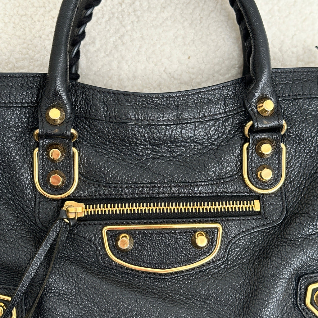 Balenciaga City Small Metallic Edge GHW - Leluxe Vintage Sdn. Bhd.