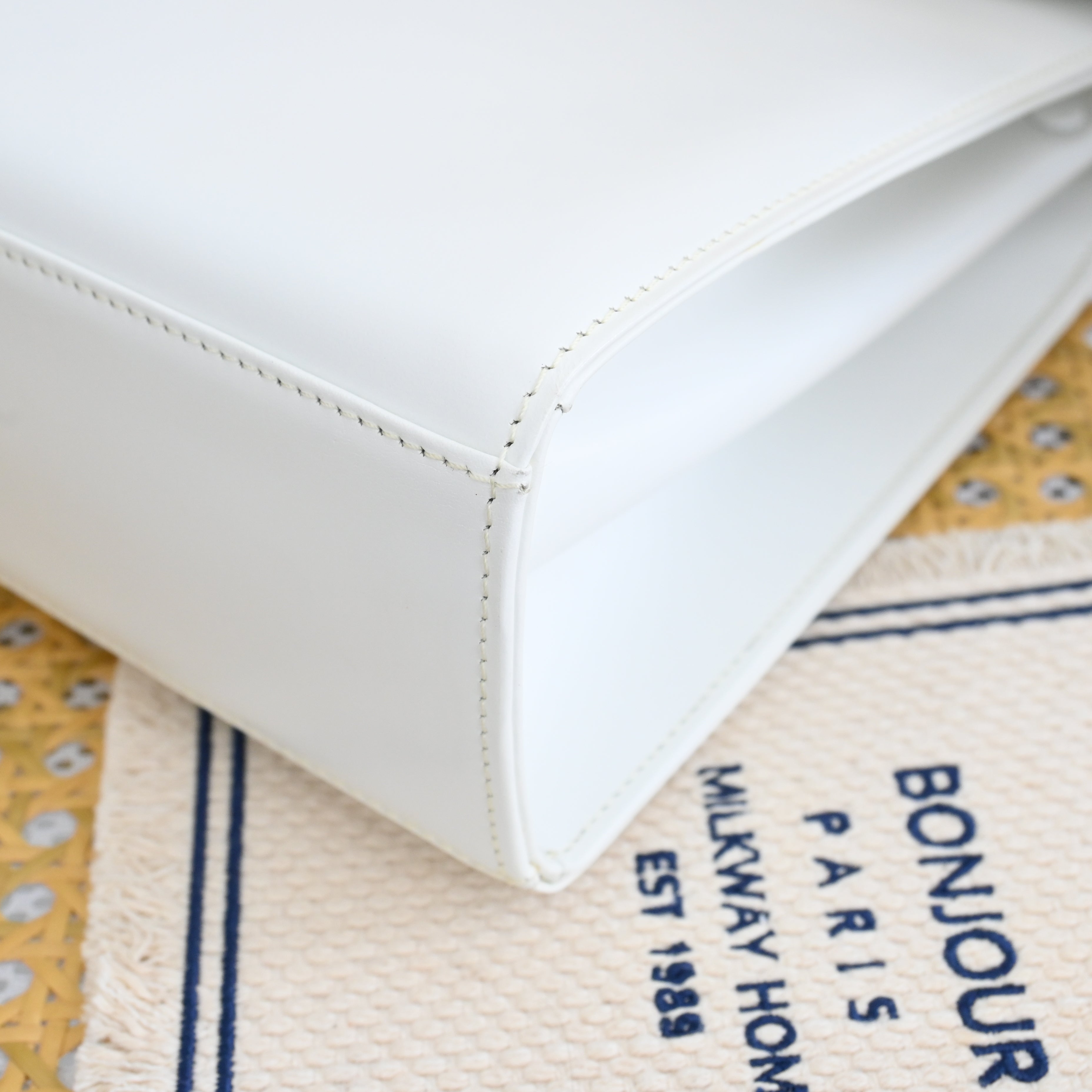 Givenchy Kelly White Calfskin
