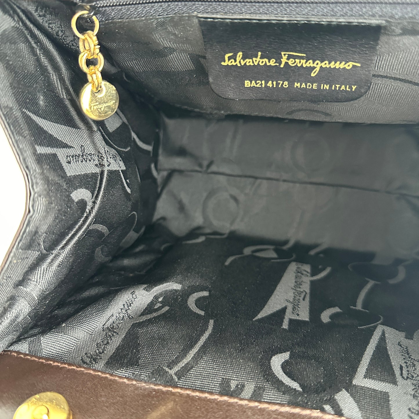 Salvatore Ferragamo Vara Bow Top Handle Bag