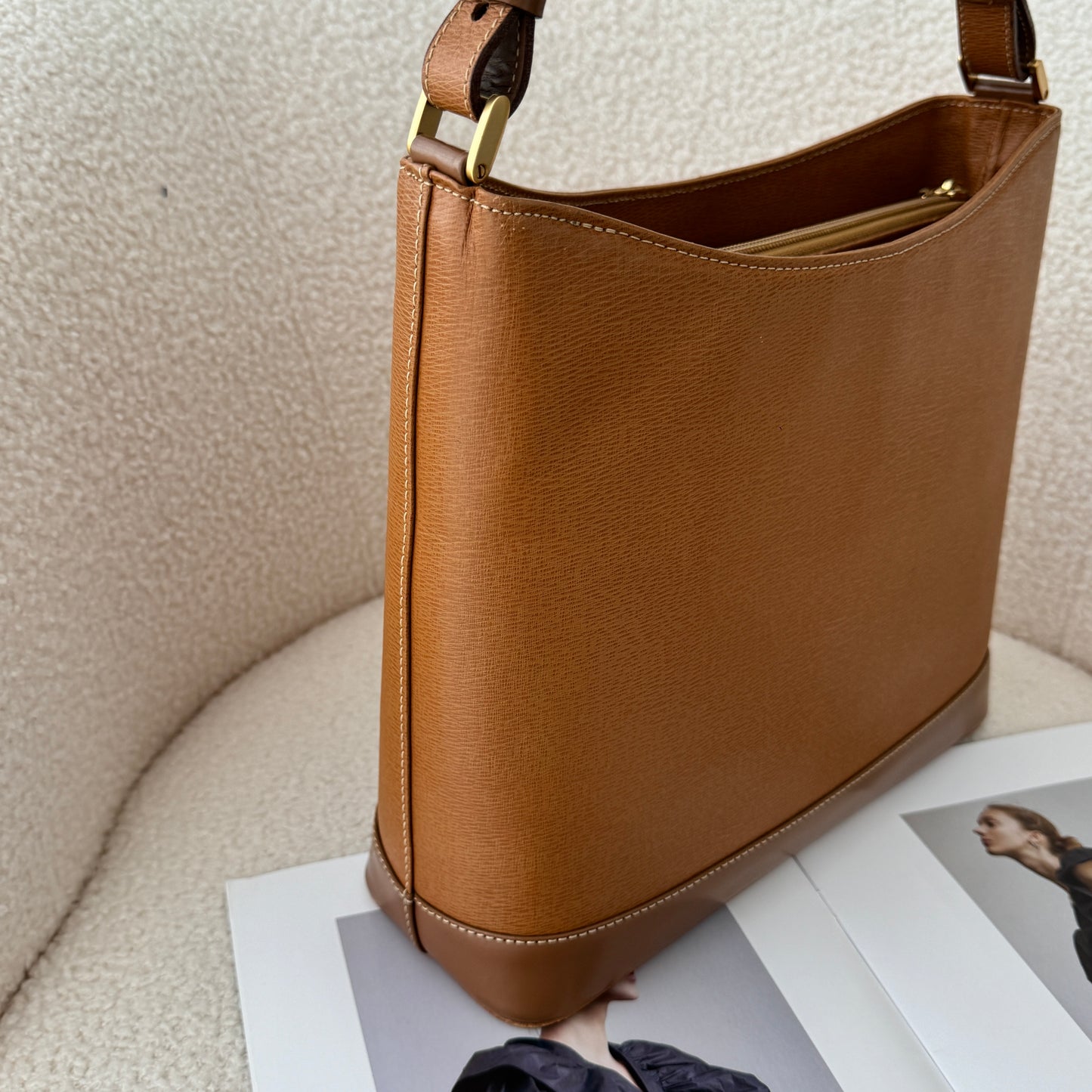 Burberry Brown Shoulder Tote Bag