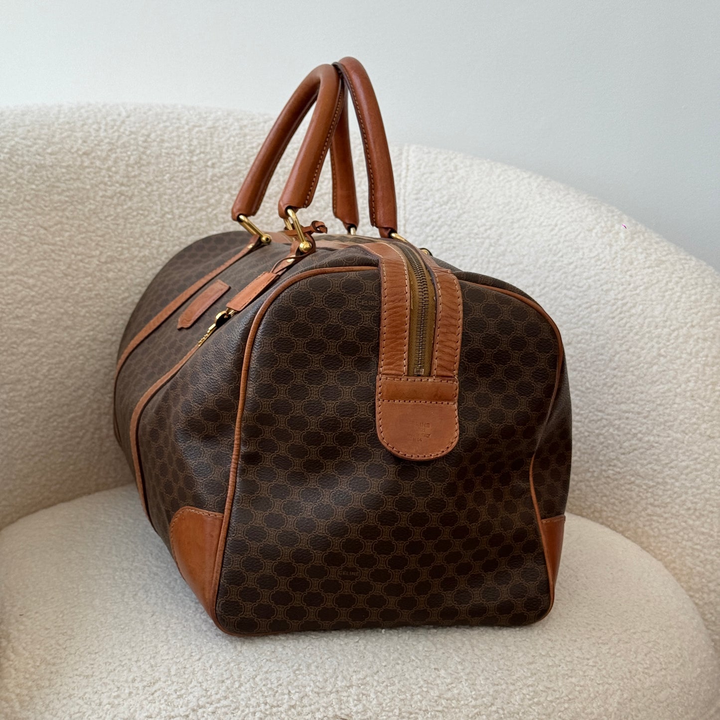 Celine Vintage Duffle Bag 45