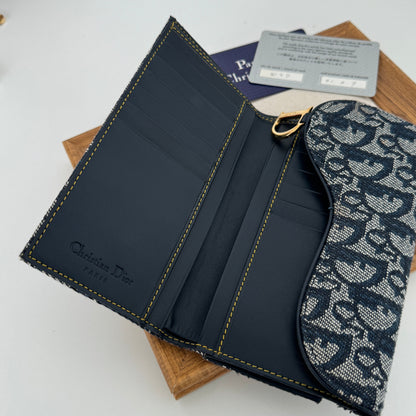 Dior Monogram Long Saddle Wallet - Leluxe Vintage Sdn. Bhd.