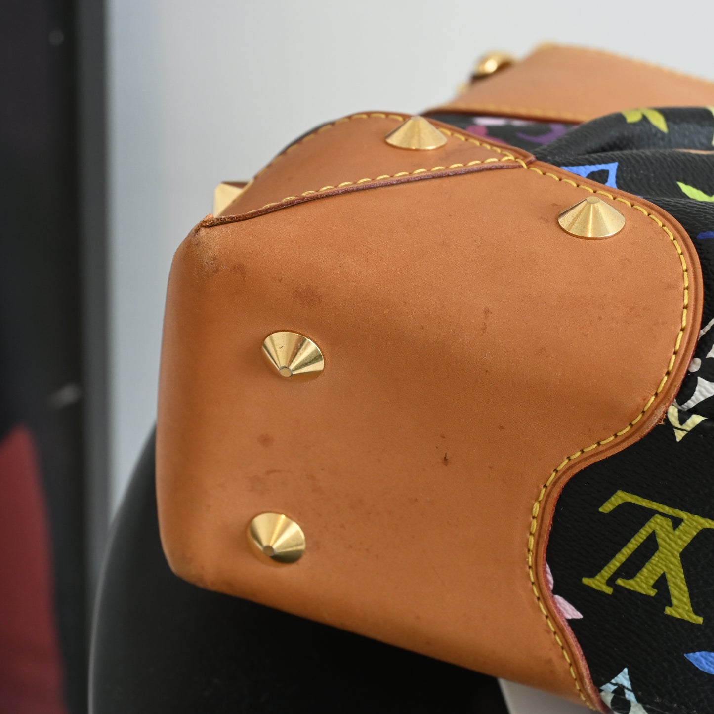 Louis Vuitton Black Multicolour Judy MM