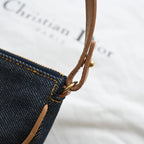 Dior Mini Saddle Denim Bag - Leluxe Vintage Sdn. Bhd.