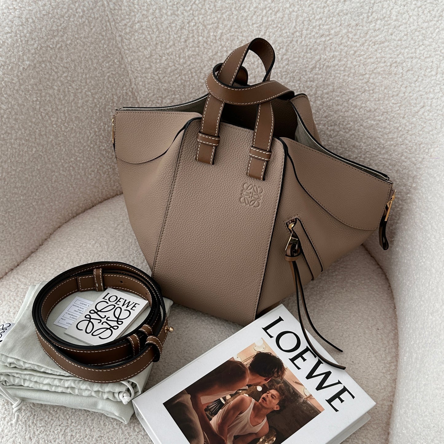 Loewe Hammock Small Beige