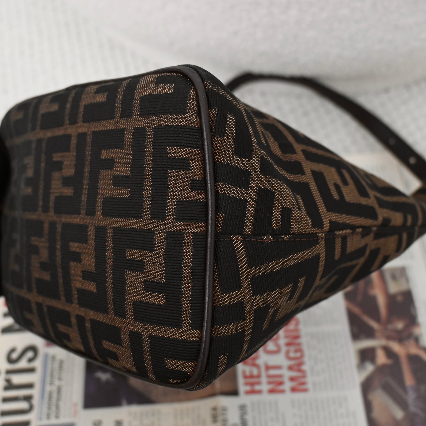 Fendi Zucca Mamma Bucket Bag