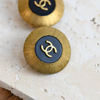 Chanel CC Button Earclip - Leluxe Vintage Sdn. Bhd.