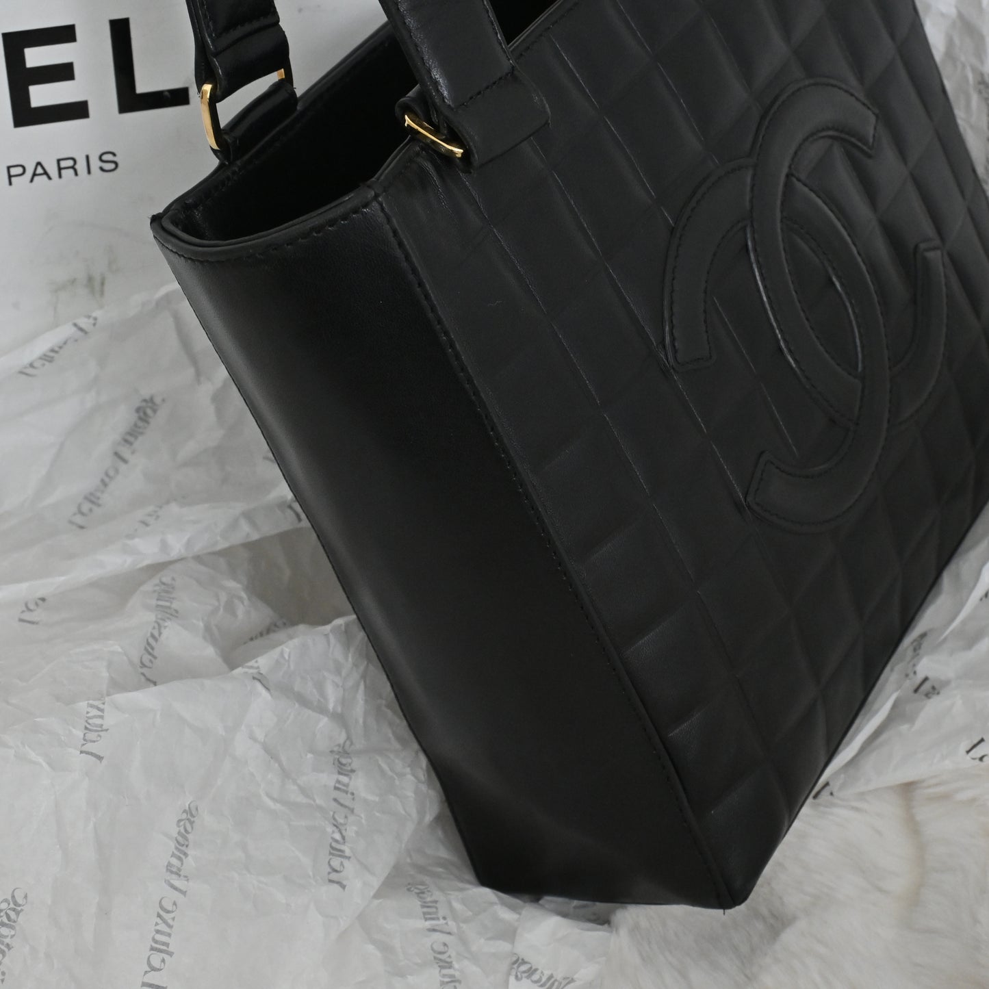 Chanel Chocolate Bar Small Tote