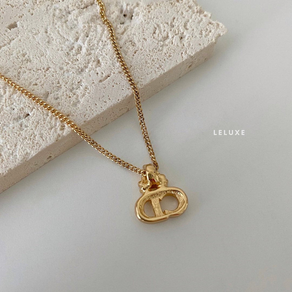 Dior Necklace with Rhinestones - Leluxe Vintage Sdn. Bhd.
