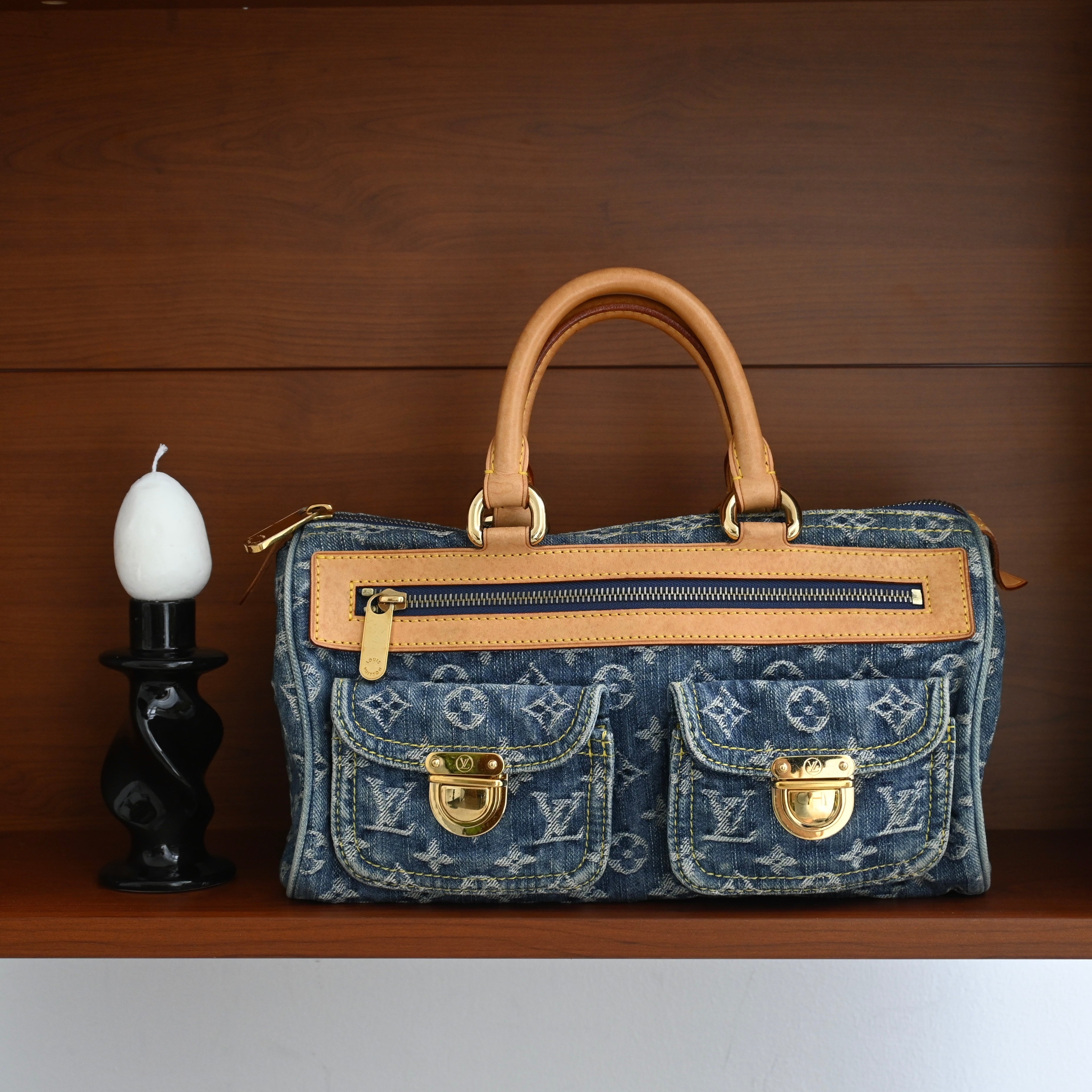 Louis Vuitton Monogram Denim Neo Speedy