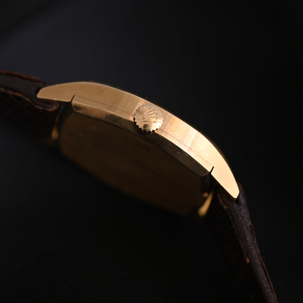Rolex Cellini Ref.3801 18k YG from 1975 - Leluxe Vintage Sdn. Bhd.