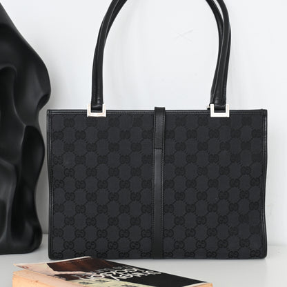 Gucci GG Jackie Canvas Tote