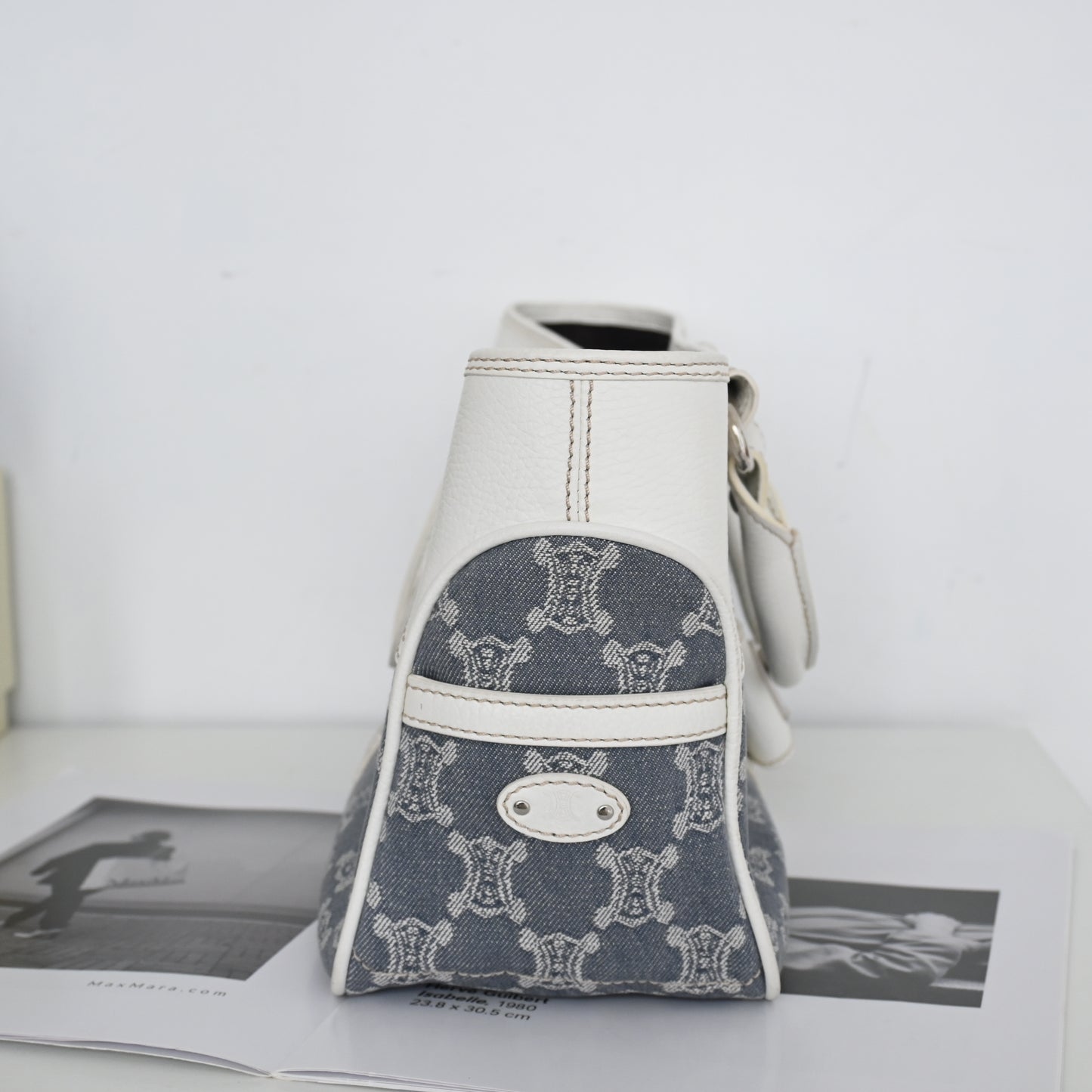 Celine Macadam Denim Boogie Tote