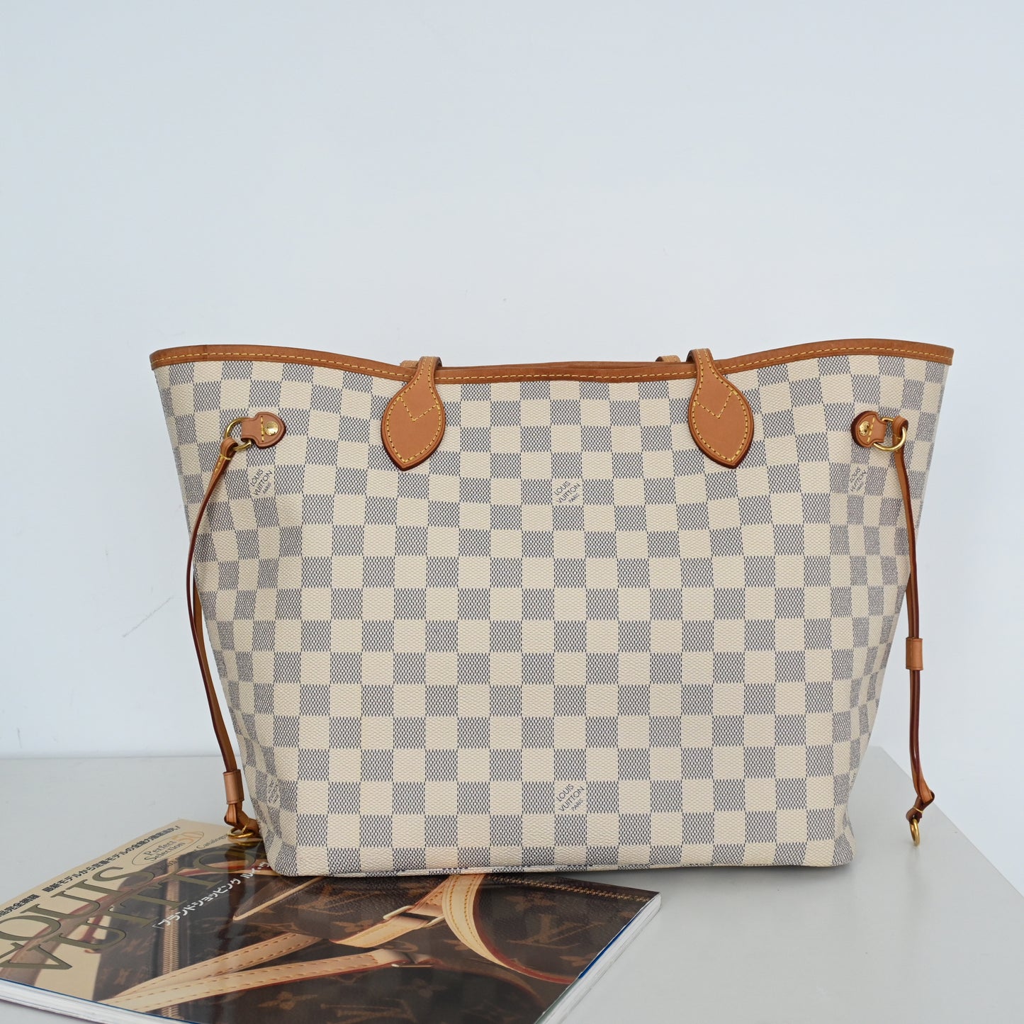 Louis Vuitton Neverfull MM Damier Azur with NFC