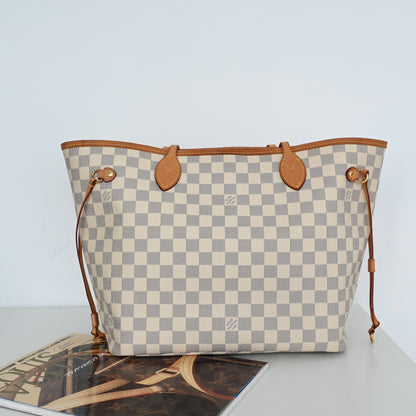 Louis Vuitton Neverfull MM Damier Azur with NFC