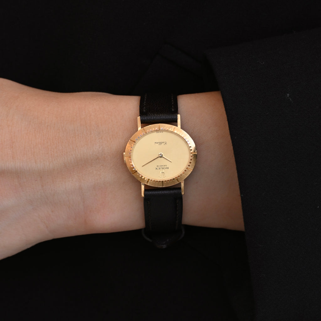 Rolex Cellini 4081 18K Yellow Gold - Leluxe Vintage Sdn. Bhd.