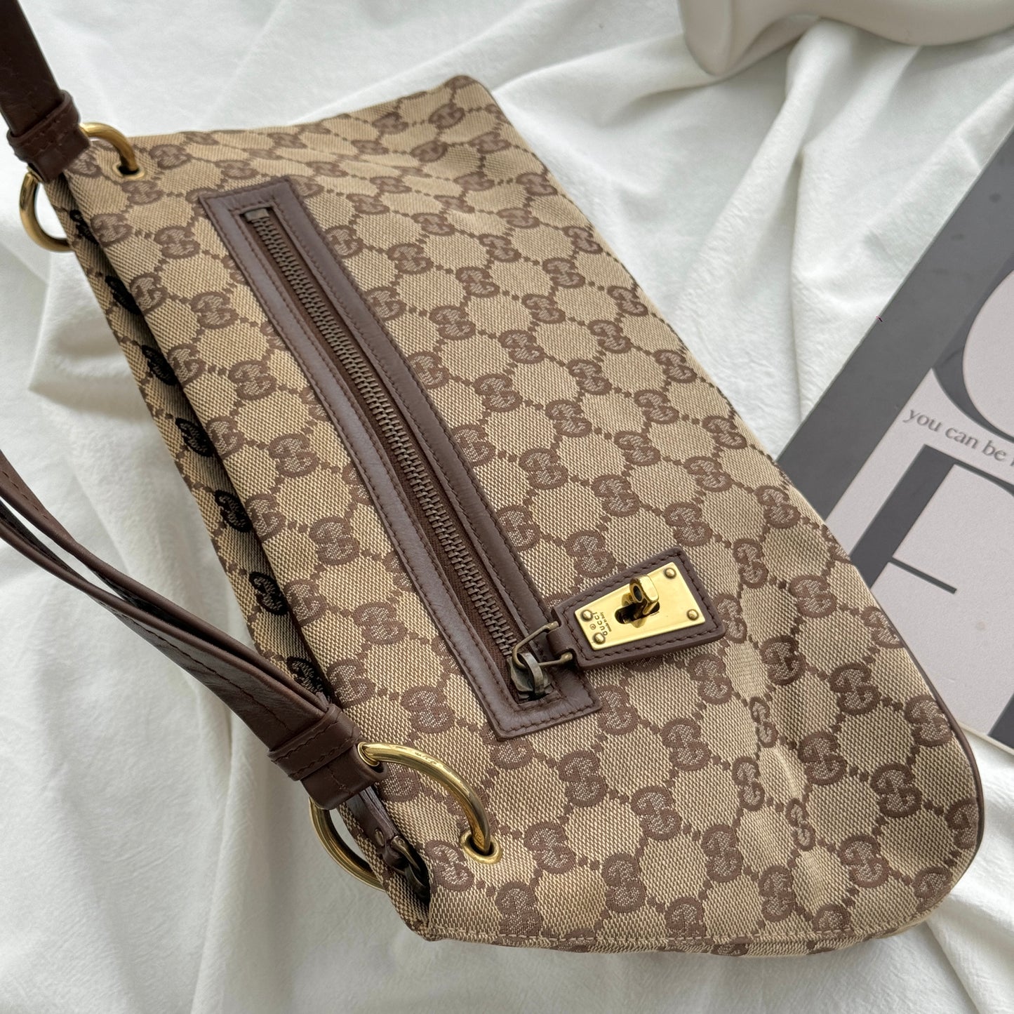 Gucci GG Canvas Monogram Shoulder Bag