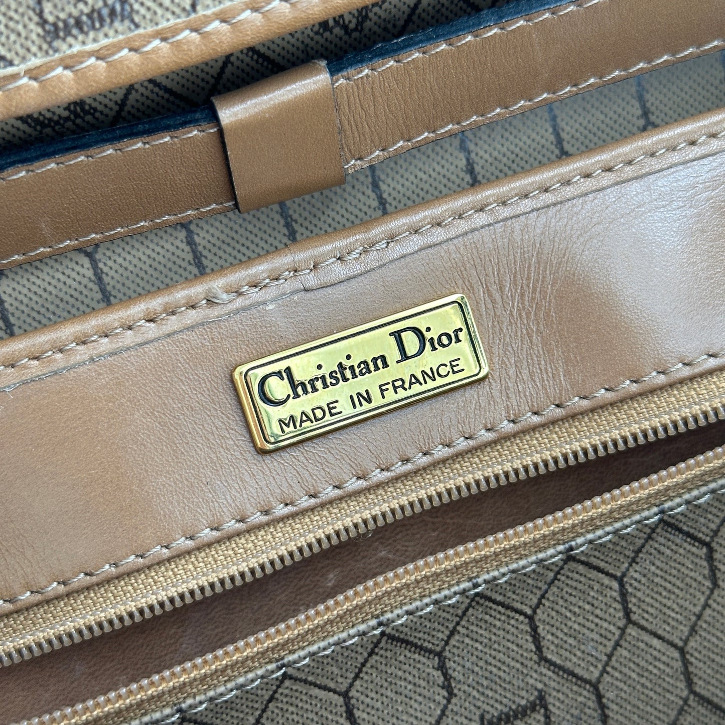 Christian Dior Honeycomb Kelly Vintage