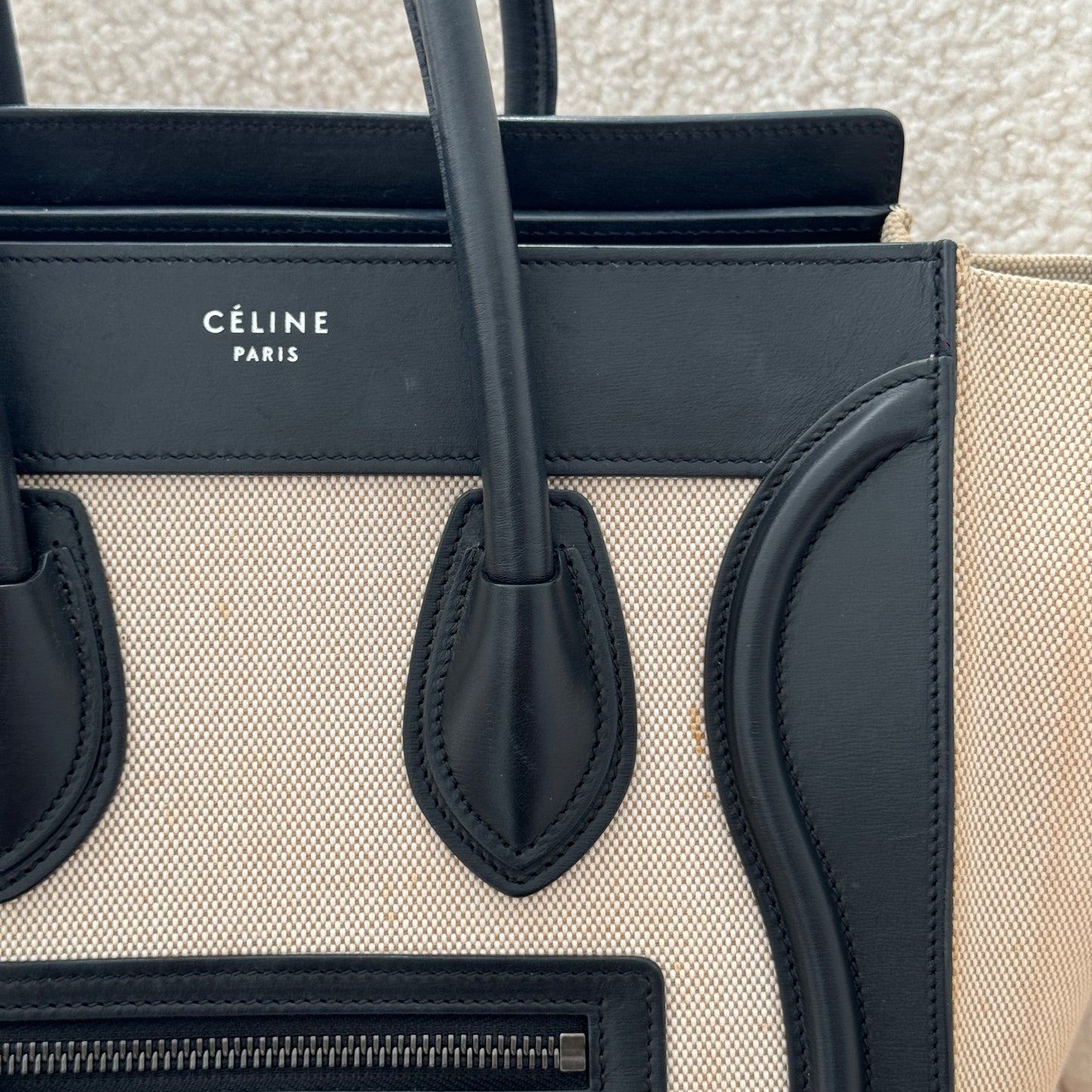 Celine Micro Luggage Tote