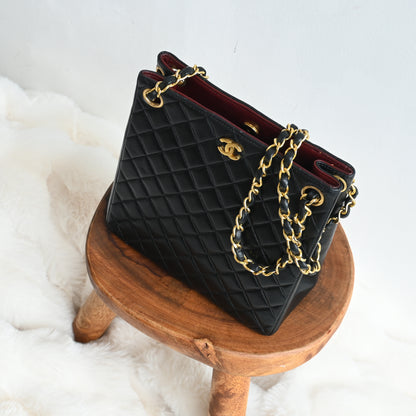 Chanel Chain Mini Tote Lambskin