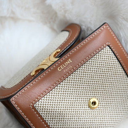 Celine Small Flap Triomphe Wallet