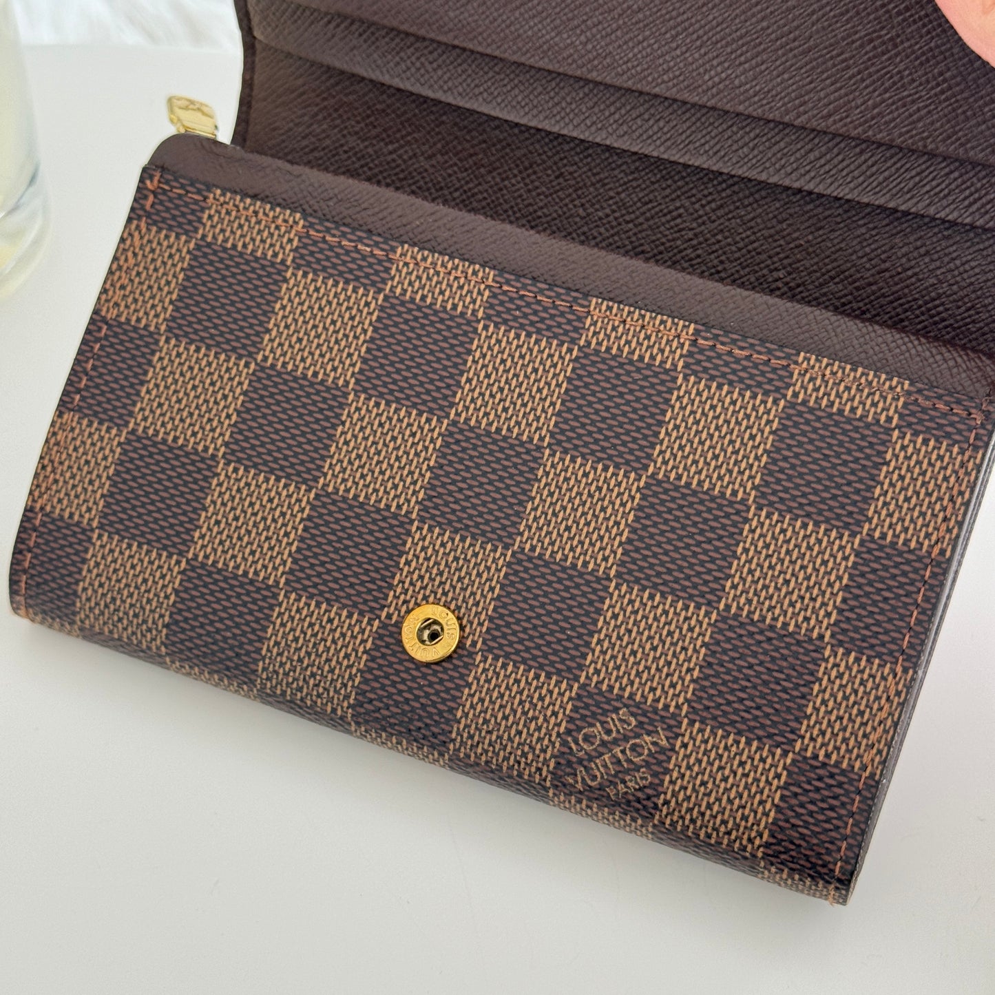 Louis Vuitton Damier Brown Tresor Bifold