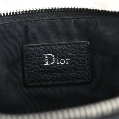 Dior Black Leather Small Pouch - Leluxe Vintage Sdn. Bhd.
