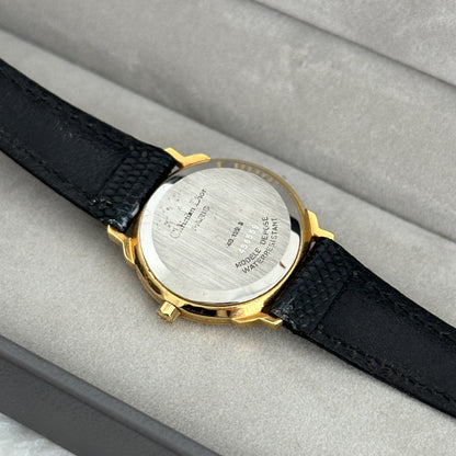 Dior Gold-toned Round Case Vintage Watch