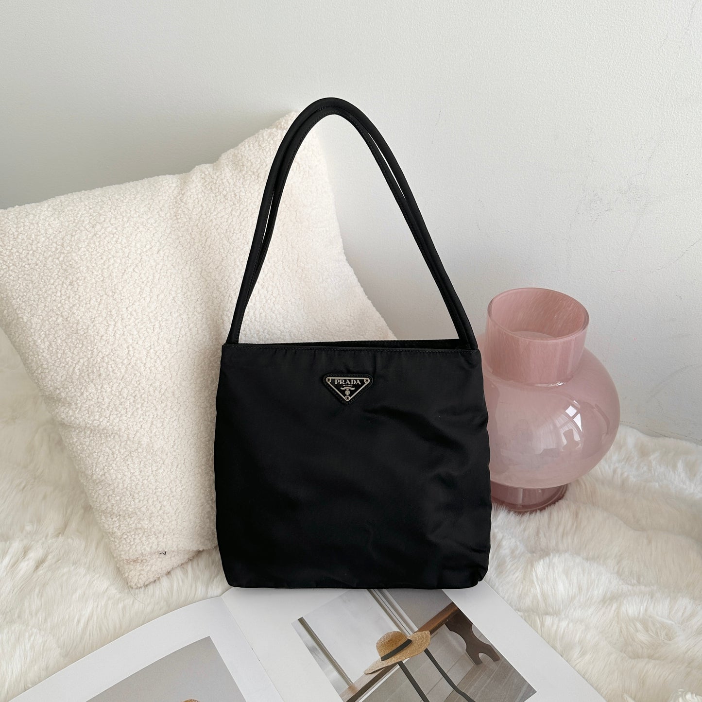 Prada Small Nylon Tote