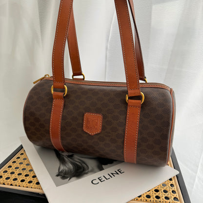 Celine Macadam Barrel-Shaped Bag