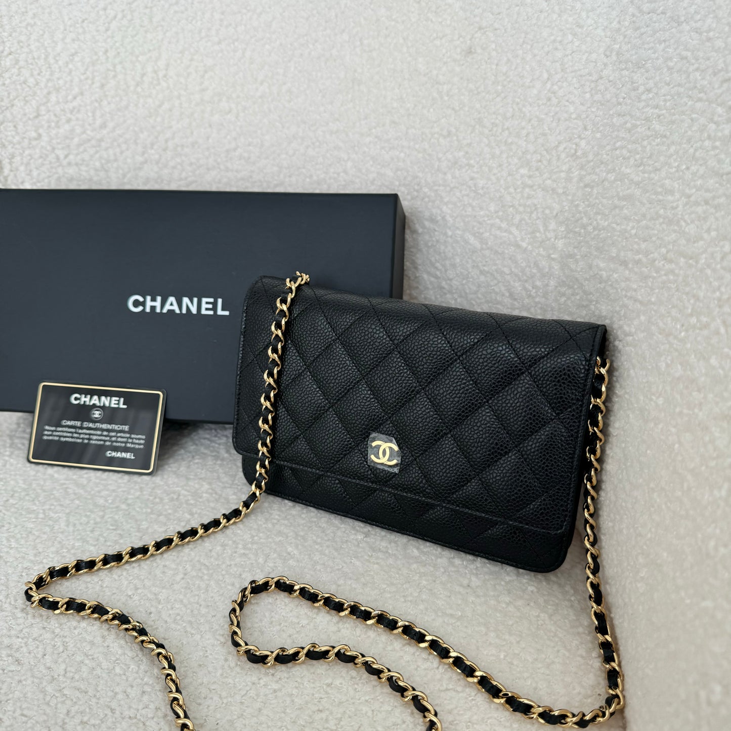 Chanel Wallet On Chain Caviar Leather