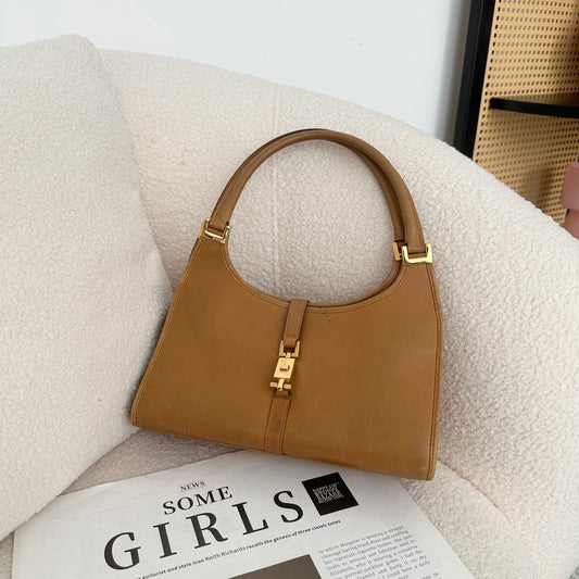 Gucci Jackie Beige Shoulder Bag