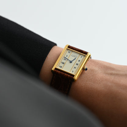 Cartier Must Tank LM W1002653 ref. 590005