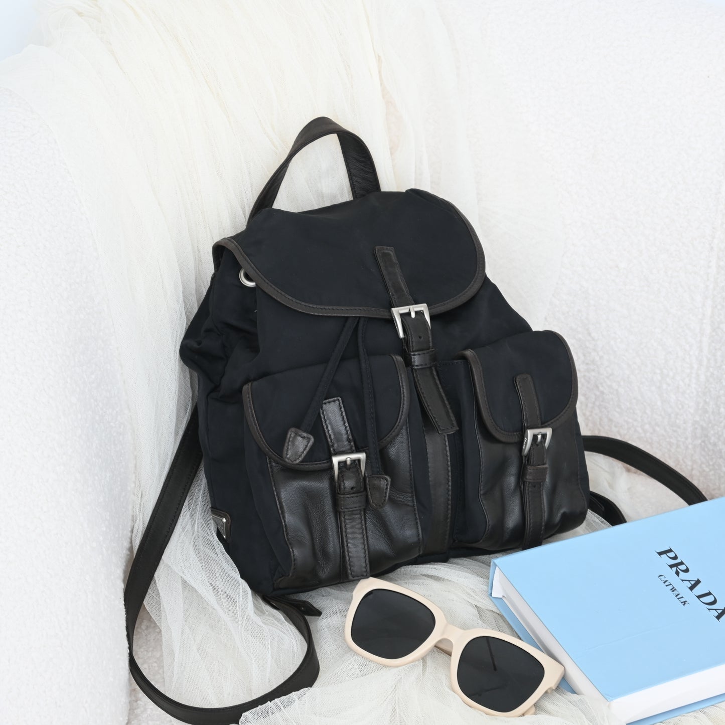 Prada Nylon Small Backpack