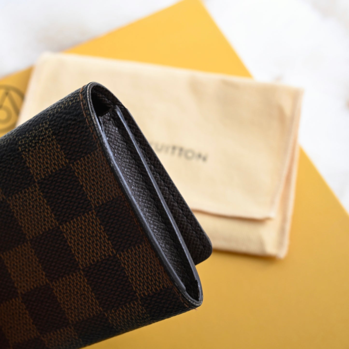 Louis Vuitton Damier Ebene Carte de Visite Cardholder