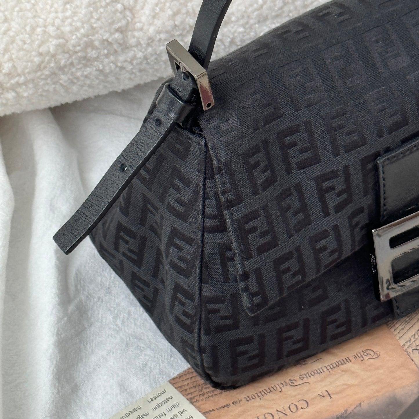 Fendi Zucchino Mini Mamma Baguette