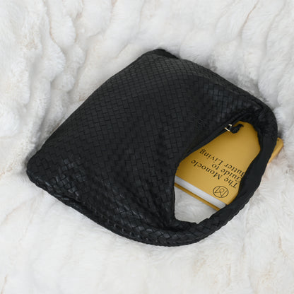 Bottega Veneta Dark Brown Hobo Bag Large