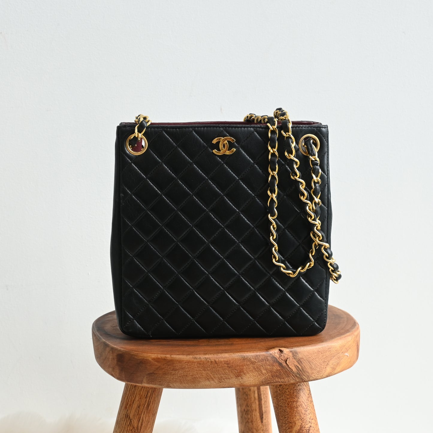 Chanel Chain Mini Tote Lambskin