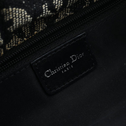 Christian Dior D Buckle Navy Monogram Shoulder Bag