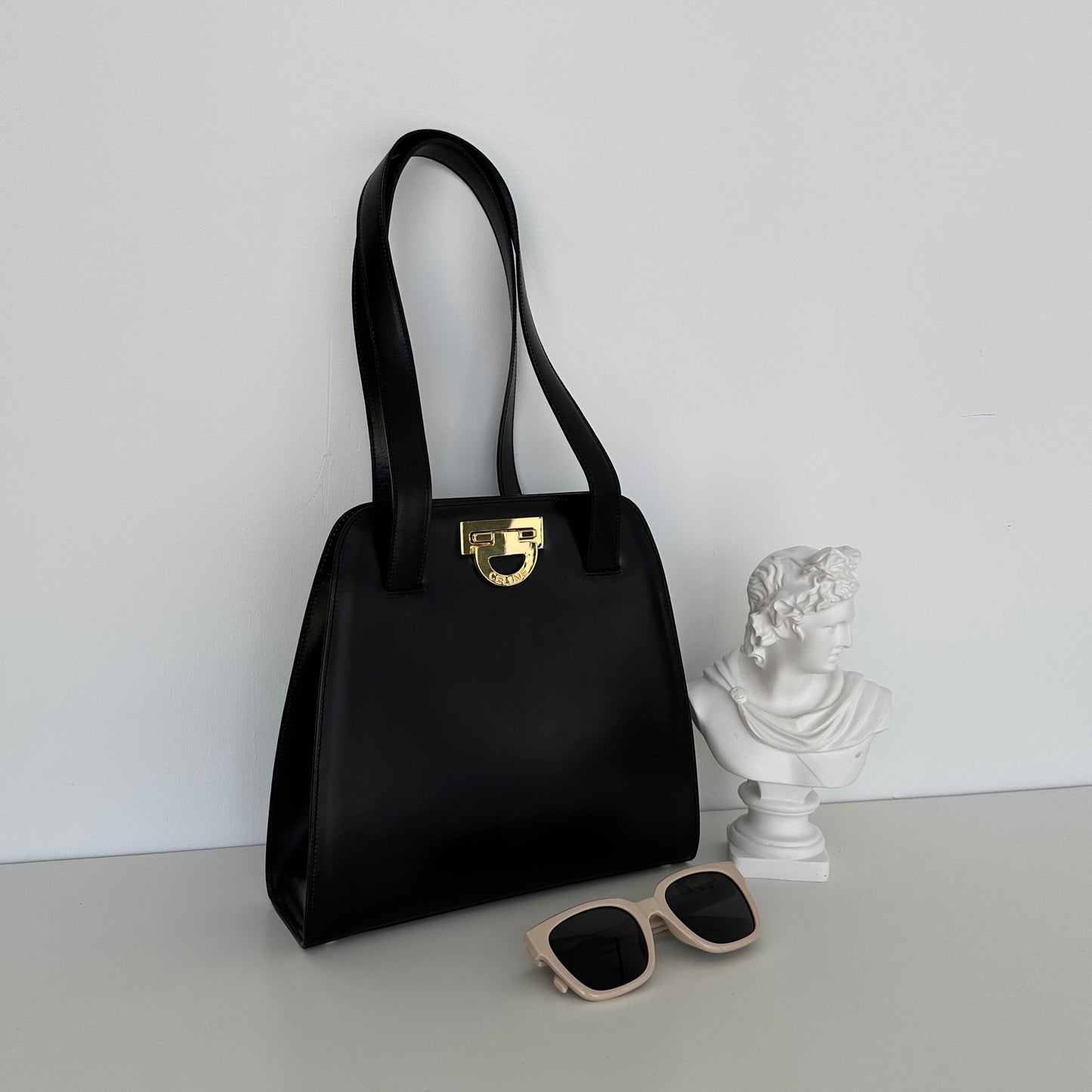 Celine Ring Buckle Shoulder Bag