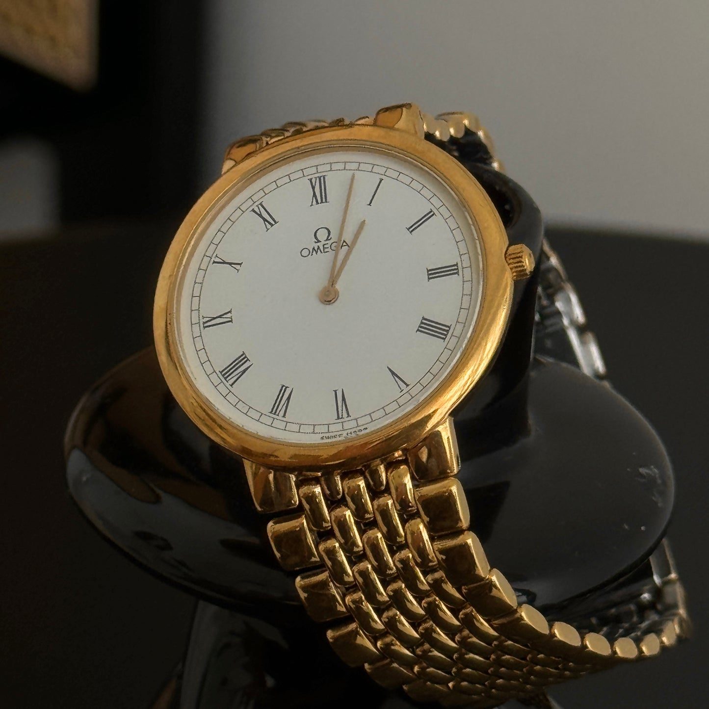 Omega De Ville Gold Chain