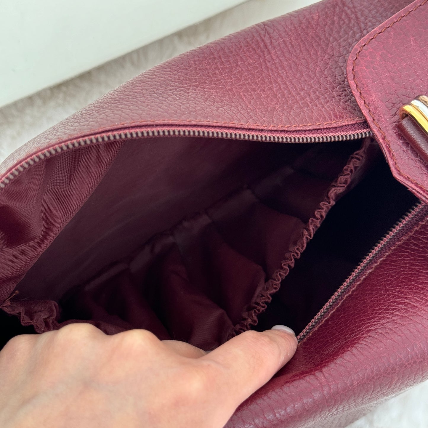 Must de Cartier Trinity Burgundy Lunchbox