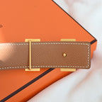 Vintage Hermès Reversible H Belt □A stamp: 1997 - Leluxe Vintage Sdn. Bhd.