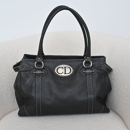 Christian Dior Germain Medium Satchel 2006s - Leluxe Vintage Sdn. Bhd.