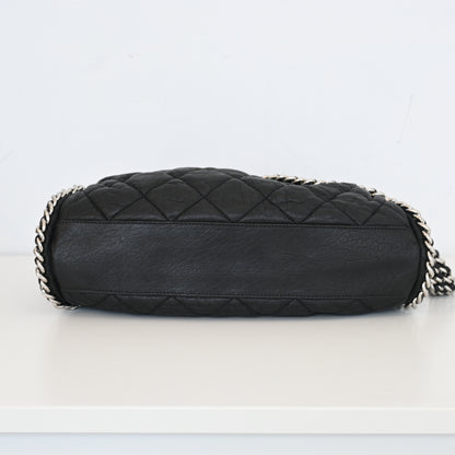 Chanel Chain Around Aged Calfksin Hobo SHW