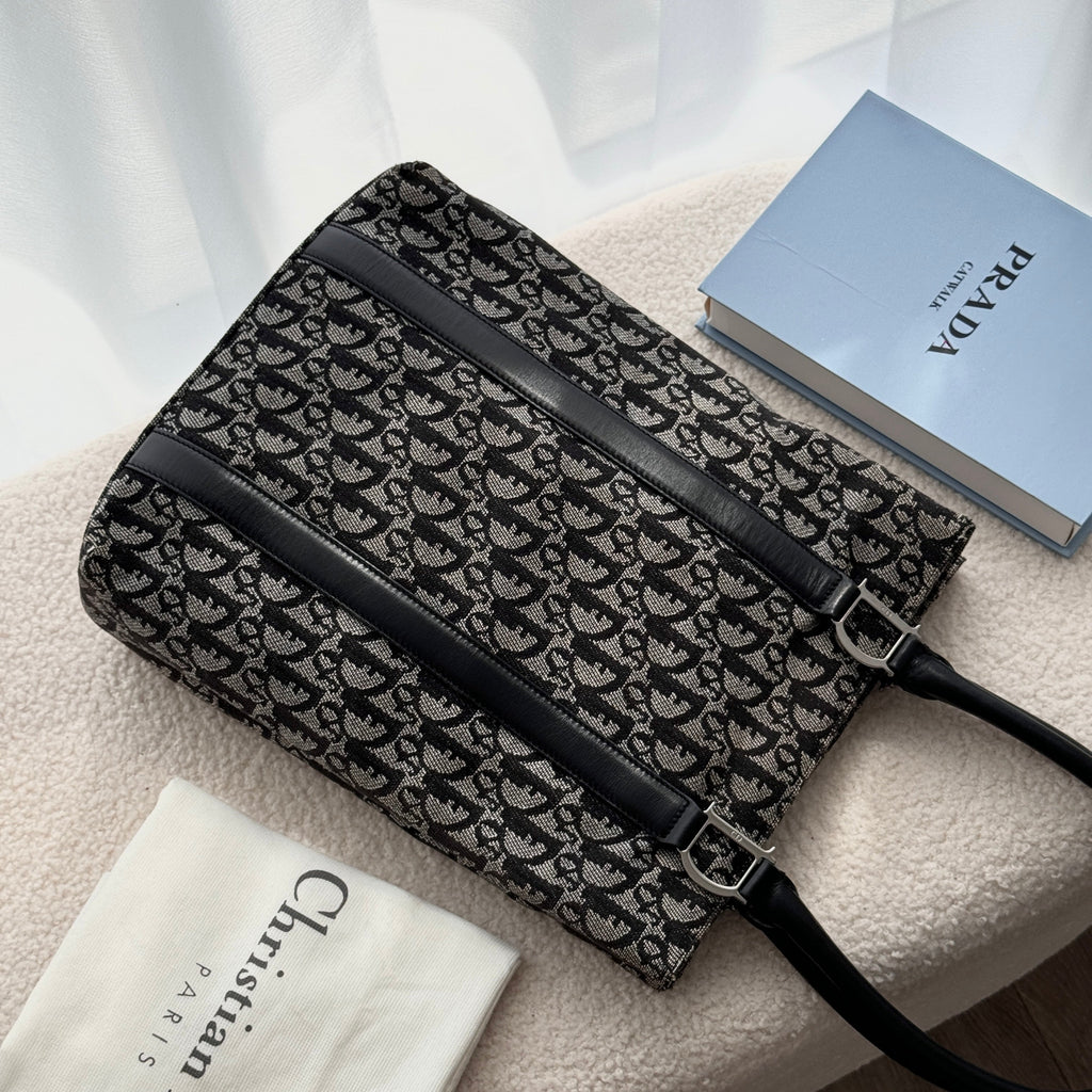 Dior Monogram Trotter Tote - Leluxe Vintage Sdn. Bhd.