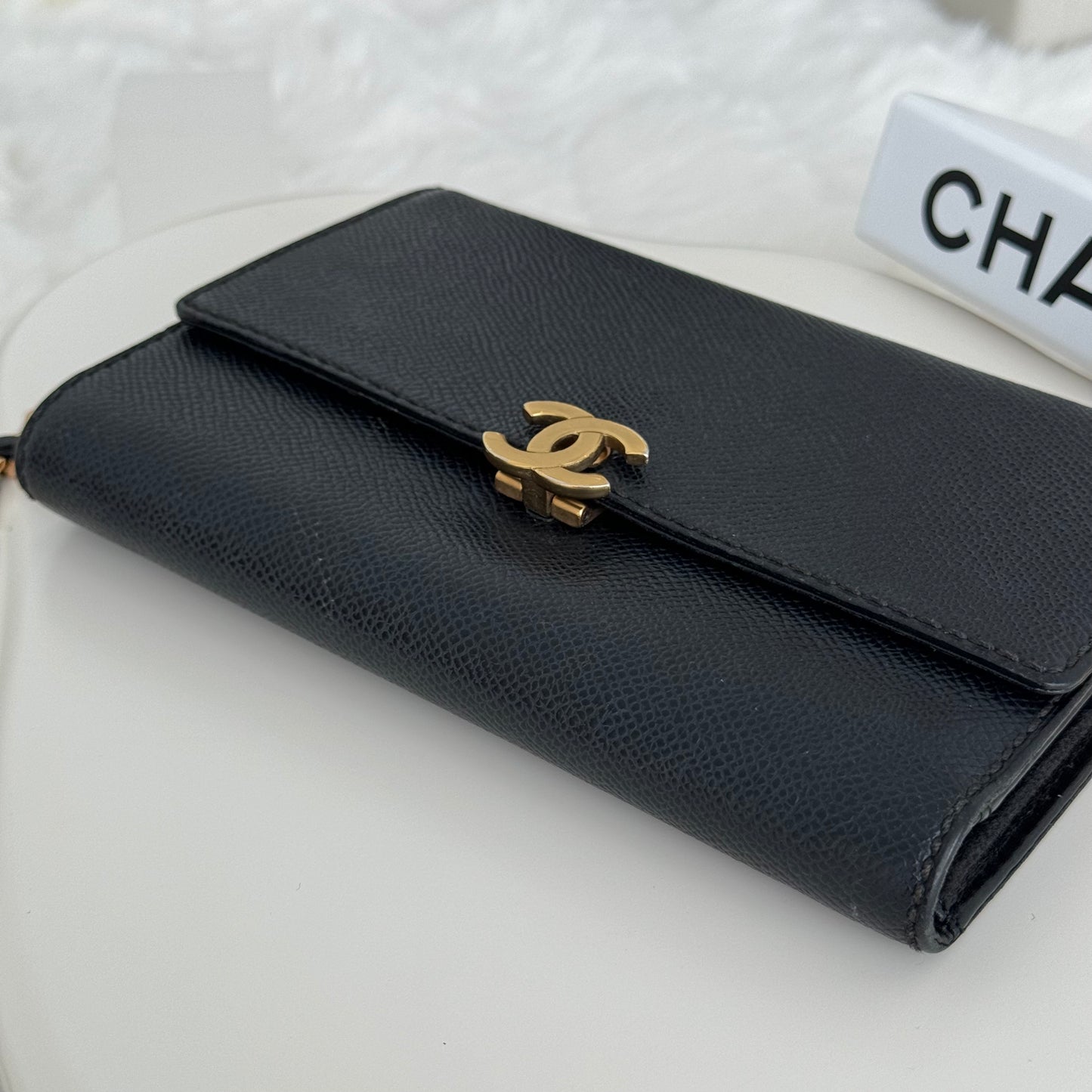 Vintage Chanel CC Wallet