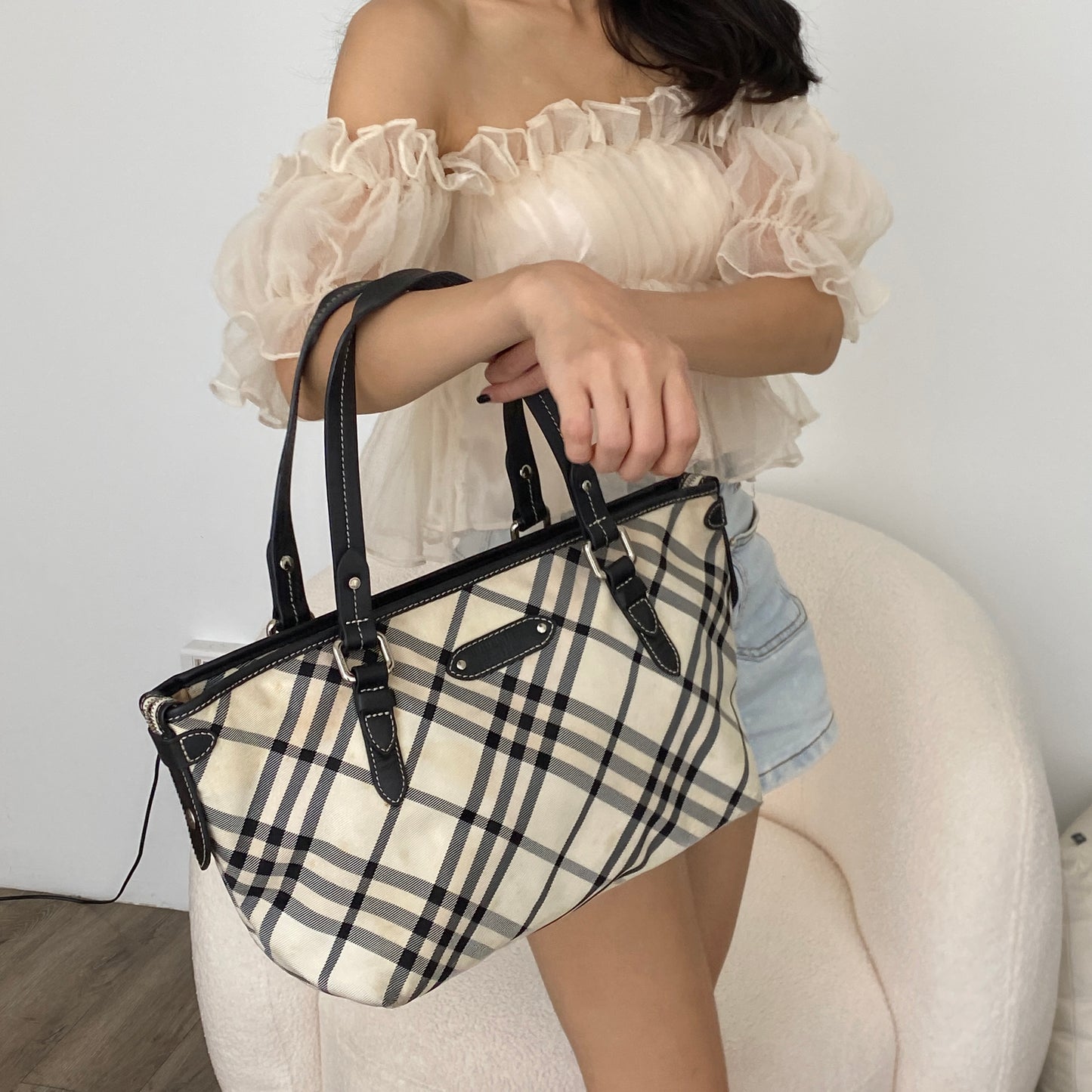 Burberry Nova Check Tote