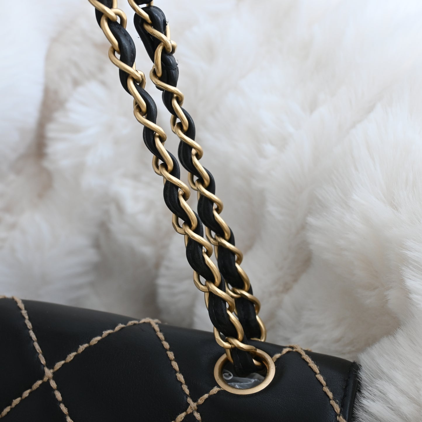 Chanel Wild Stitch Flap Chain Bag